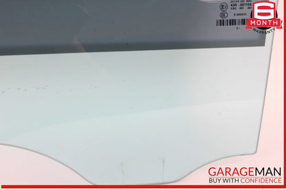 06-11 Mercedes W219 CLS500 CLS550 Rear Left Driver Side Door Window Glass