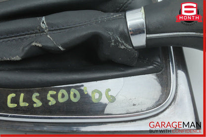 06-11 Mercedes W219 CLS500 CLS550 Gear Shift Shifter Boot Trim Bezel OEM