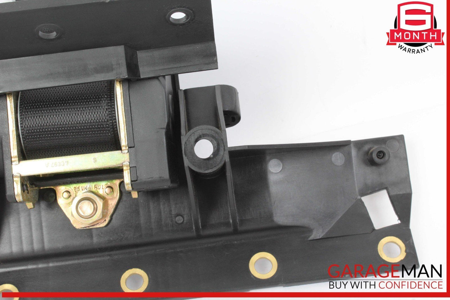 03-08 Mercedes R230 SL500 Rear Right Seat Belt Retractor Luggage w/ Speaker OEM