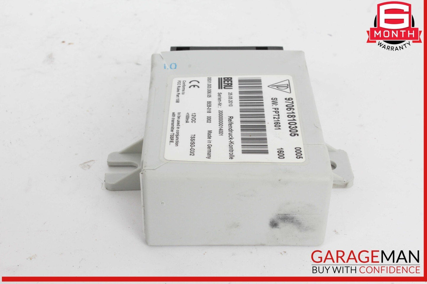 10-16 Porsche Panamera 970 Tire Pressure Monitor Control Module Unit OEM