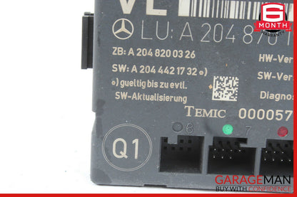 08-14 Mercedes W204 C250 C300 Front Left Side Door Control Module OEM