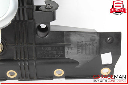 03-08 Mercedes R230 SL500 Rear Left Seat Belt Retractor Luggage w/ Speaker OEM