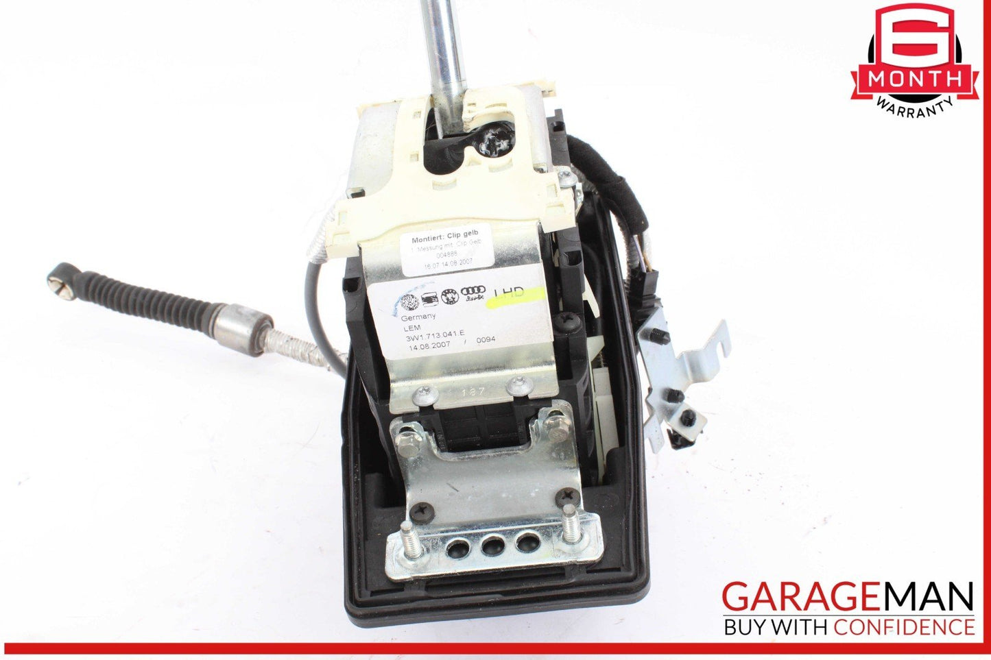 03-12 Bentley Continental GTC Floor Shifter Gear Shift Selector Box 3W1713041E