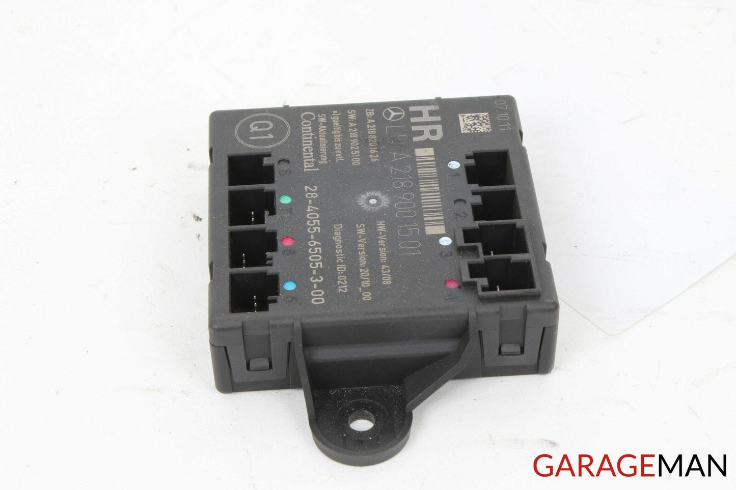 12-14 Mercedes W218 CLS500 Rear Right Passenger Side Door Control Module Unit
