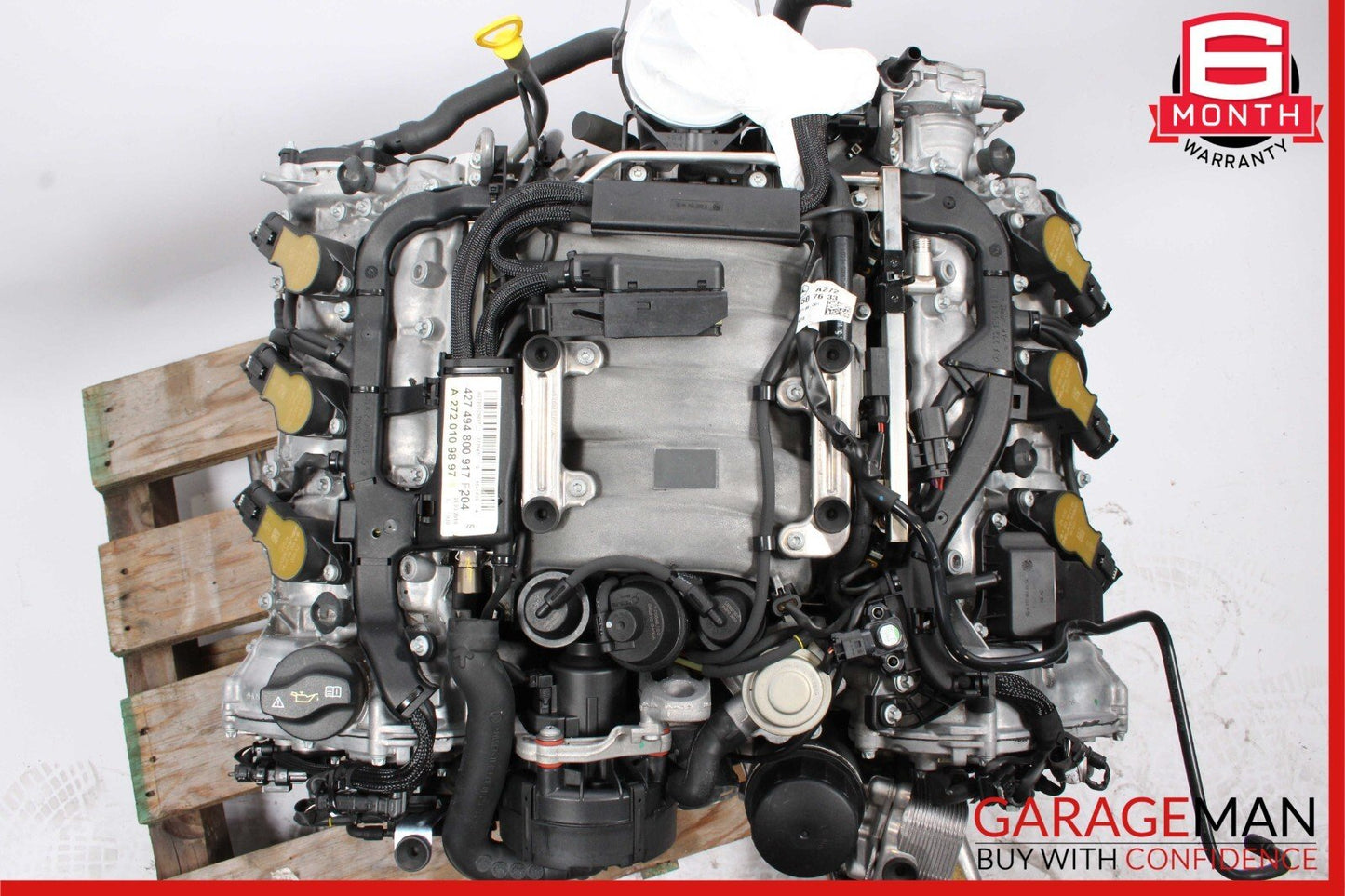 06-11 Mercedes SLK280 C300 3.0L M272 V6 Engine Motor Block Assembly RWD 132k OEM