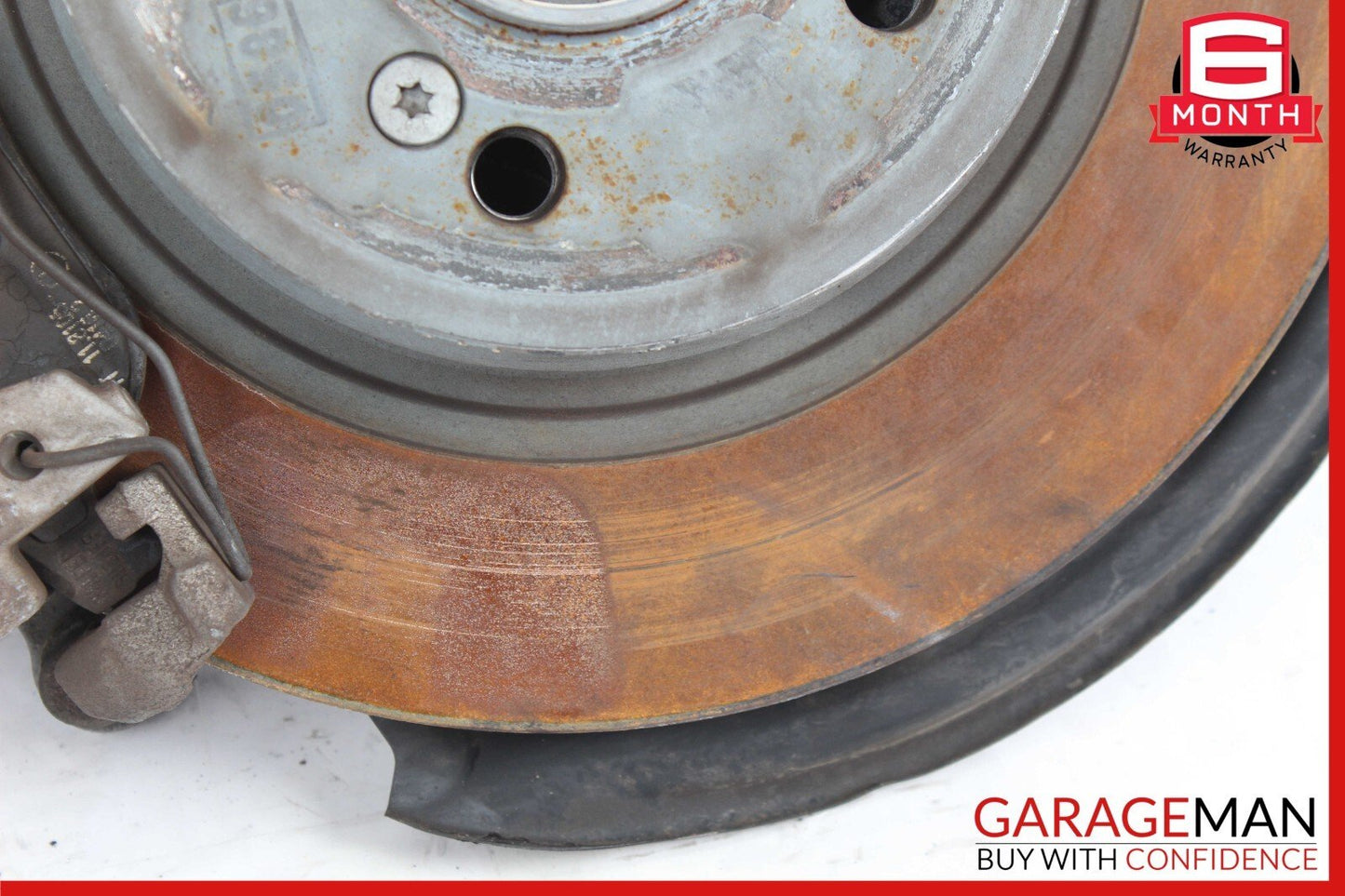 08-15 Mercedes W204 C250 Rear Left Spindle Knuckle Hub Bearing w/ Brake Rotor
