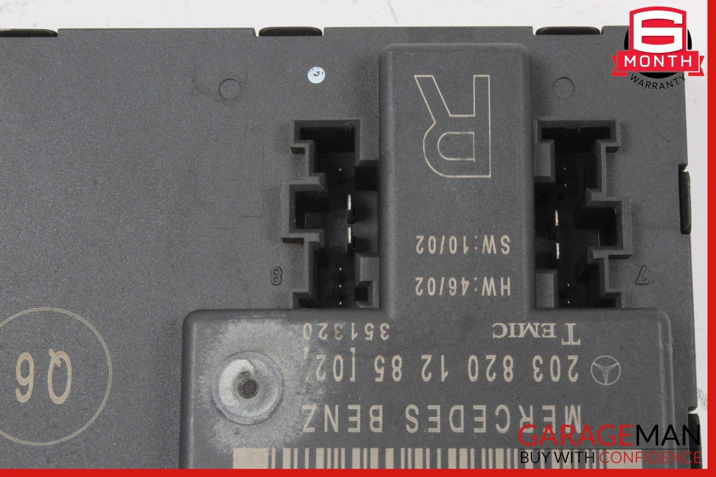 01-07 Mercedes W203 C230 C240 C55 AMG Front Right Door Control Module Unit