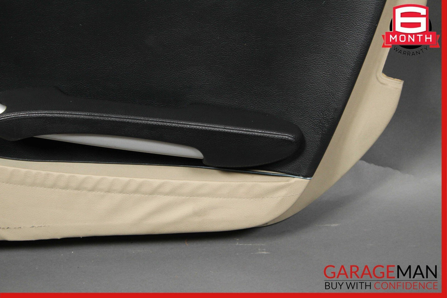 05-11 Mercedes R171 SLK350 Front Right Side Interior Door Panel Trim Cover Beige