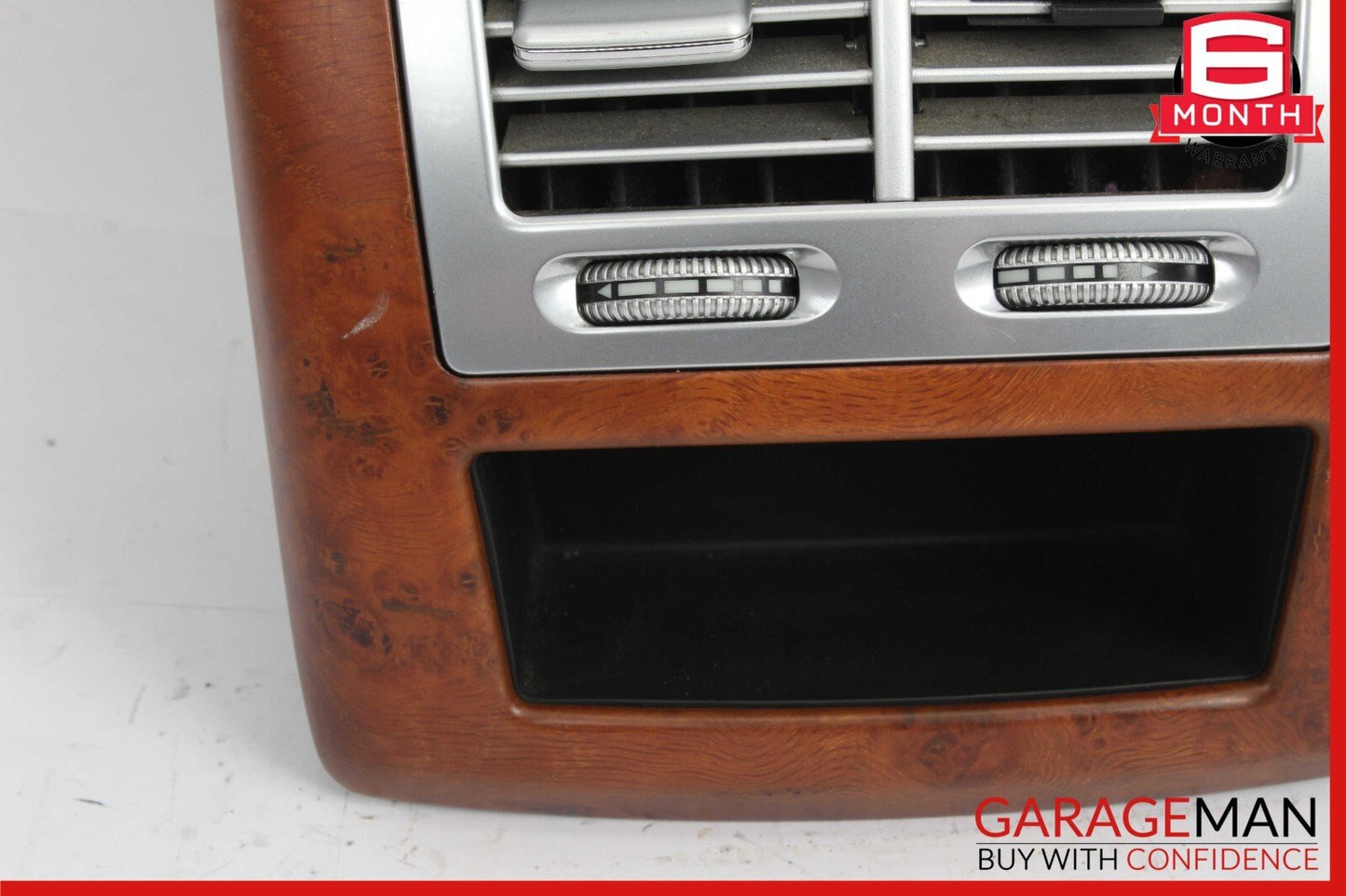 07-13 Mercedes W221 S550 S500 Rear Center Console A/C Air Vent Grille Trim Assy