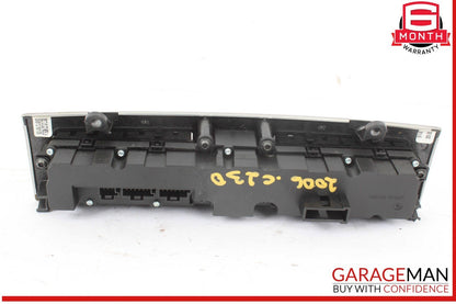 05-07 Mercedes W203 C230 Sport Hazard Light Door Lock Control Panel OEM