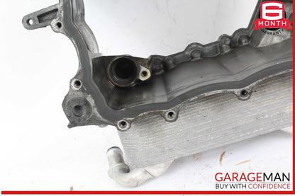 11-14 Porsche Cayenne 958 4.8L V8 Engine Upper Oil Pan 94810717111 OEM