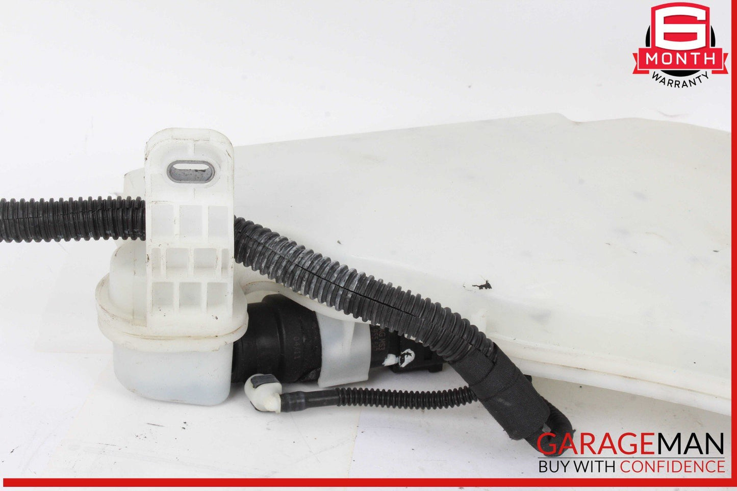 12-18 Audi A6 Windshield Washer Fluid Reservoir Tank Filler Neck Assembly OEM