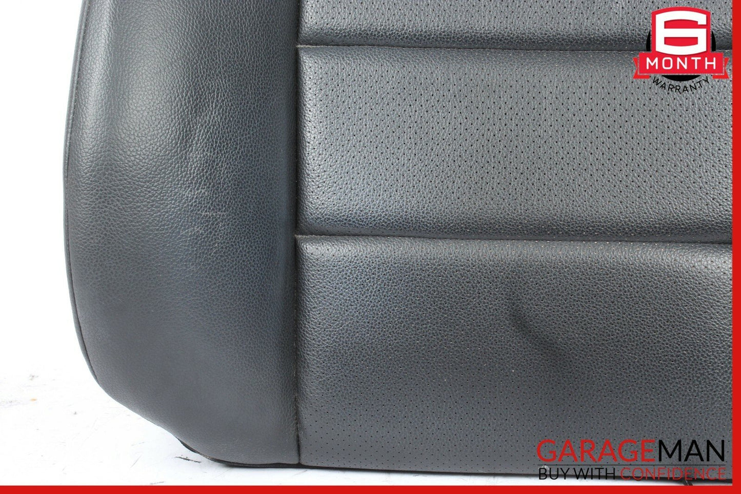 08-14 Mercedes W204 C300 Front Right Passenger Side Top Upper Seat Cushion Black