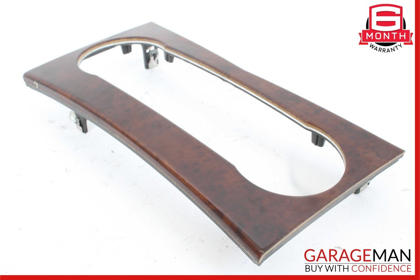 08-14 Mercedes W204 C280 C300 A/C Climate Control Switch Trim Bezel Cover Wood
