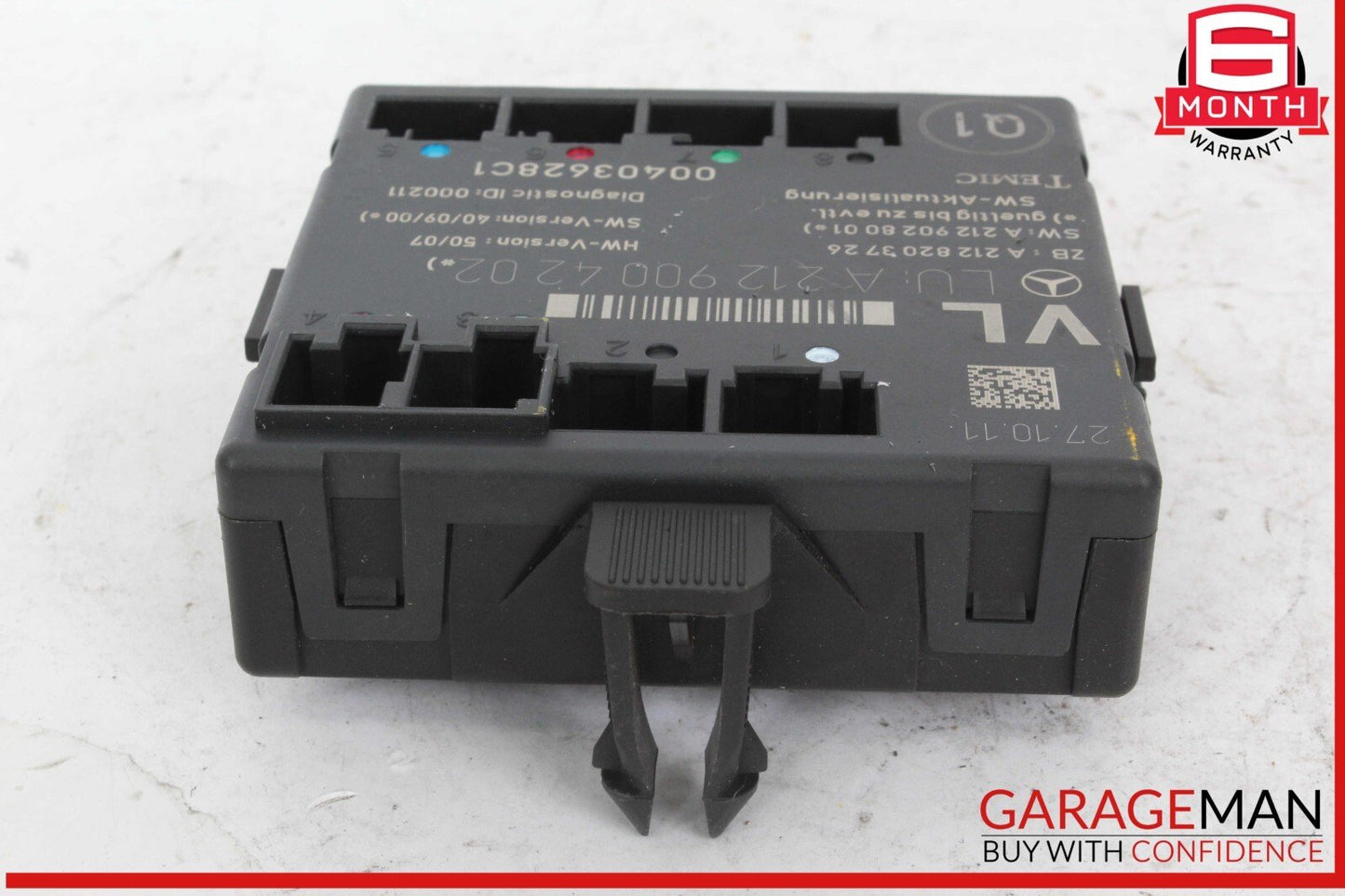 08-18 Mercedes W204 C250 C300 E350 Front Left Side Door Control Module Unit