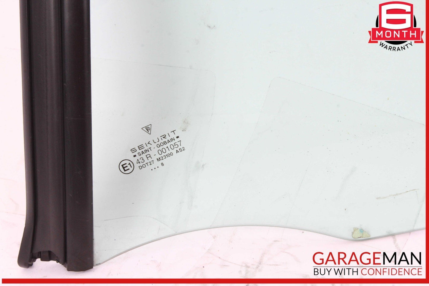 99-05 Porsche 911 996 Rear Left Driver Side Quarter Window Glass OEM