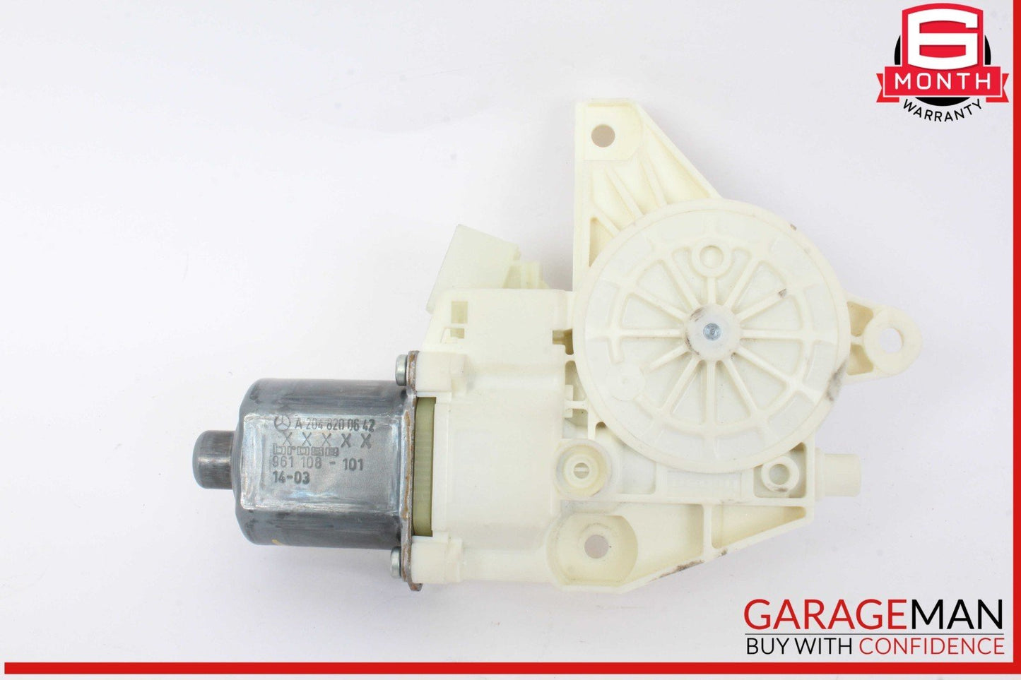 08-16 Mercedes W204 C250 CGI Rear Right Side Door Window Regulator Motor OEM