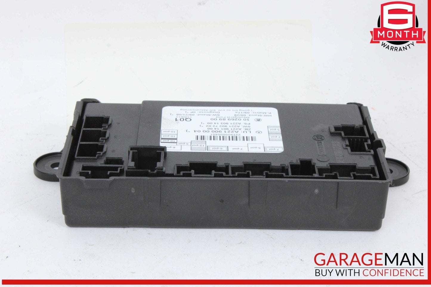 07-13 Mercedes W221 S400 S450 S550 Rear Right or Left Door Control Module Unit