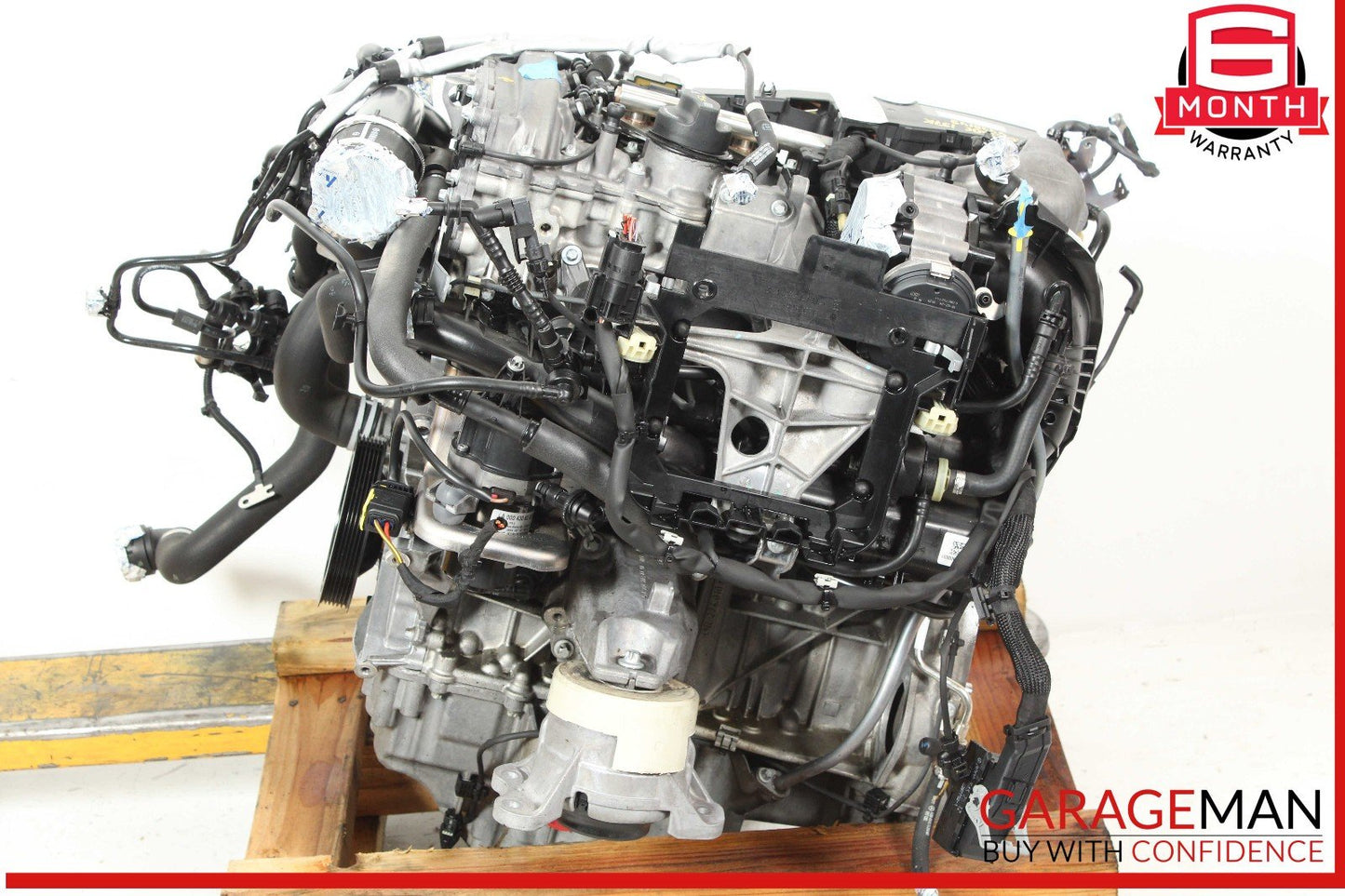 18-20 Mercedes X253 GLC350e Hybrid AWD Engine Motor Block Assembly OEM 197k