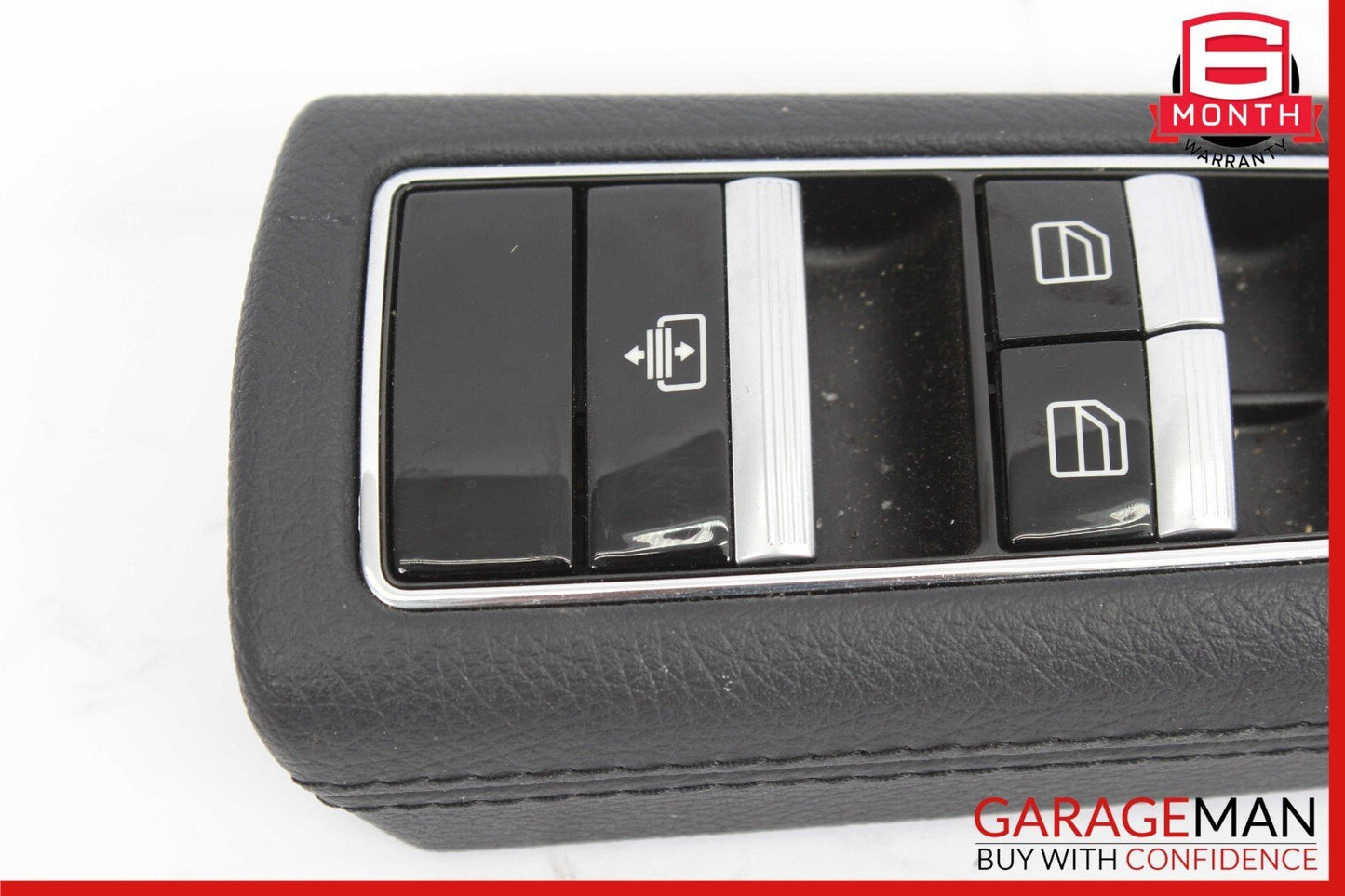 10-13 Mercedes W221 S400 S550 Rear Left Side Window Control Switch Black OEM