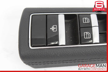 10-13 Mercedes W221 S400 S550 Rear Left Side Window Control Switch Black OEM