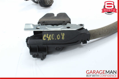 08-17 Mercedes W204 C300 Trunk Lid Latch Lock Actuator w/ Cylinder Mechanism OEM