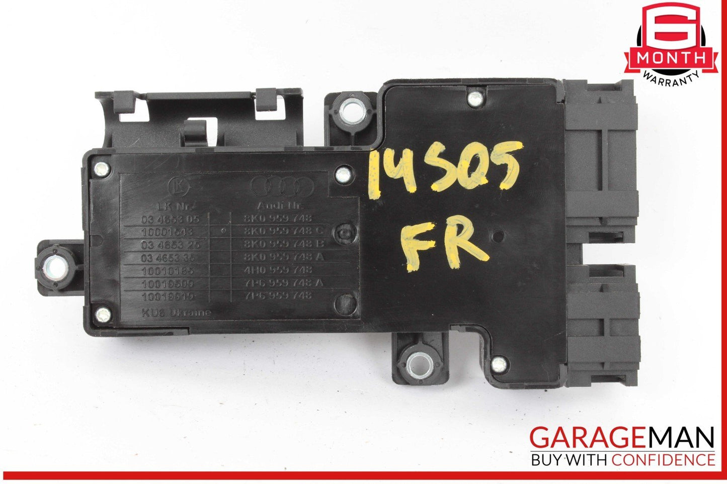 14-18 Audi SQ5 Q3 Front Right Side Seat Adjustment Switch 8K0959748 OEM