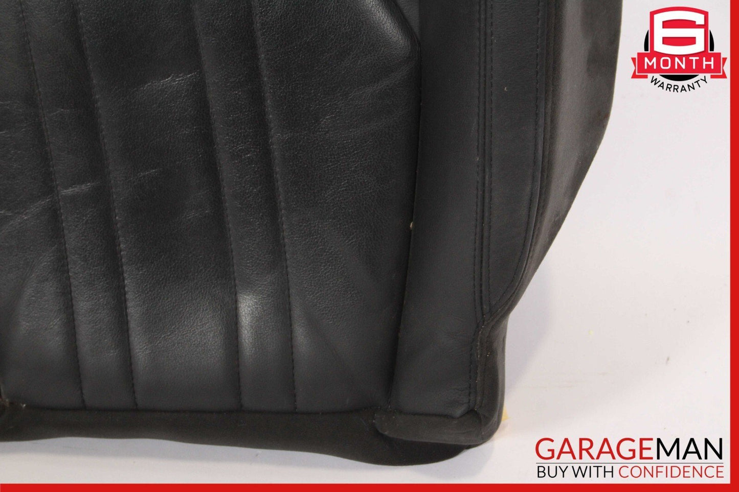 14-17 Maserati Ghibli M157 Front Left Side Lower Bottom Seat Cushion Cover Black