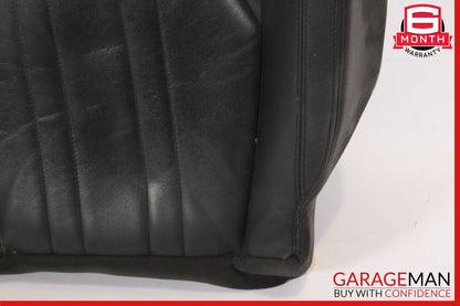 14-17 Maserati Ghibli M157 Front Left Side Lower Bottom Seat Cushion Cover Black