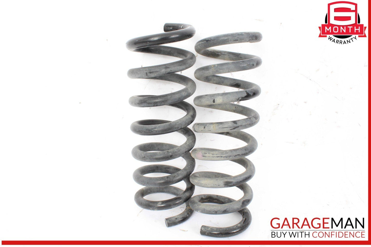 08-14 Mercedes W204 C300 Rear Right and Left Suspension Coil Spring Set OEM