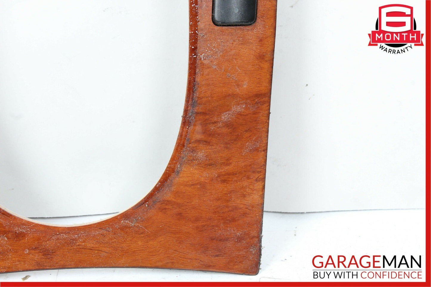 03-06 Mercedes W220 S430 Center Console Shifter Distronic Bezel Trim Cover Wood