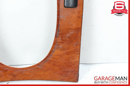 03-06 Mercedes W220 S430 Center Console Shifter Distronic Bezel Trim Cover Wood