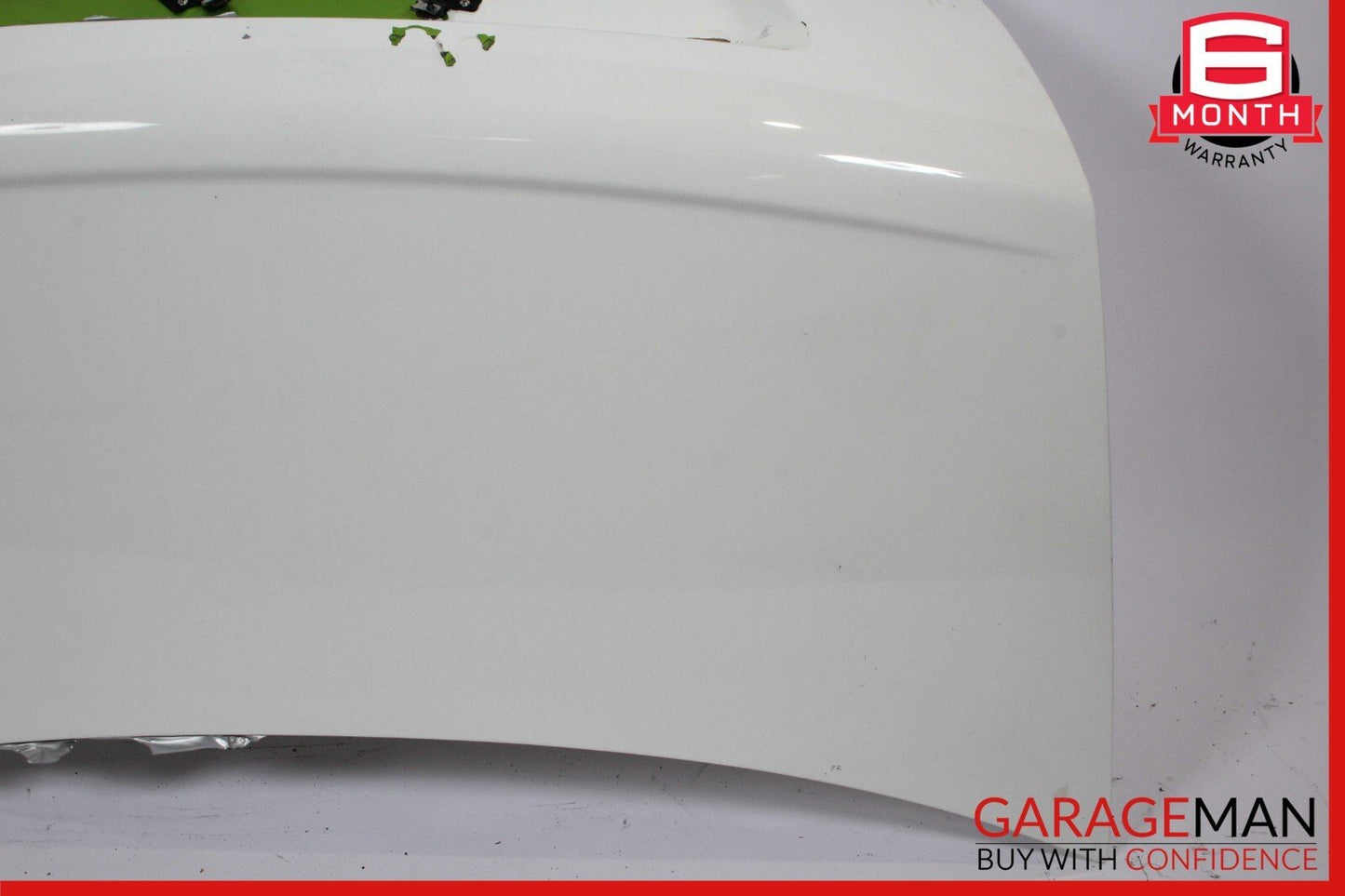 03-13 Maserati Quattroporte M139 Rear Trunk Lid Deck Shell Panel White OEM