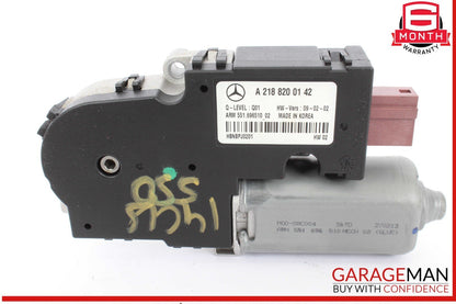 12-18 Mercedes W218 CLS550 E350 Sedan Sunroof Sun Roof Motor 2188200142 OEM