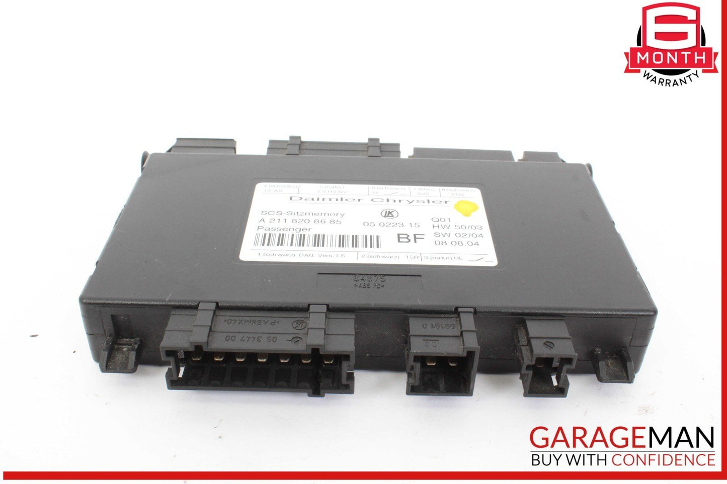 03-12 Mercedes W211 E320 CLS550 ML350 Front Right Seat Control Module OEM