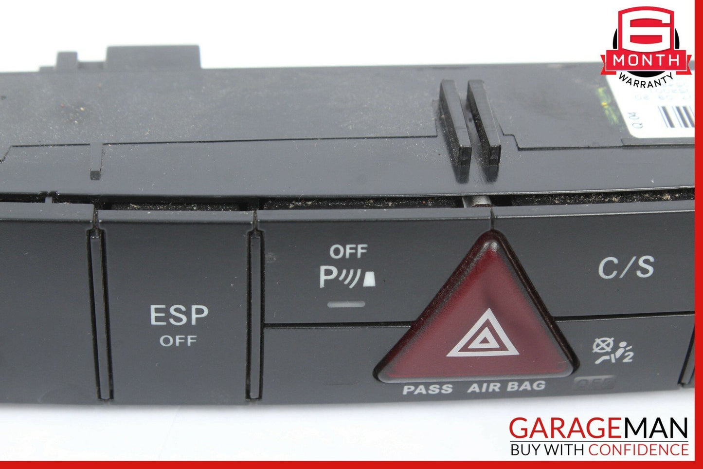 06-10 Mercedes W251 R350 R500 Center Dashboard Hazard ESP Control Switch OEM