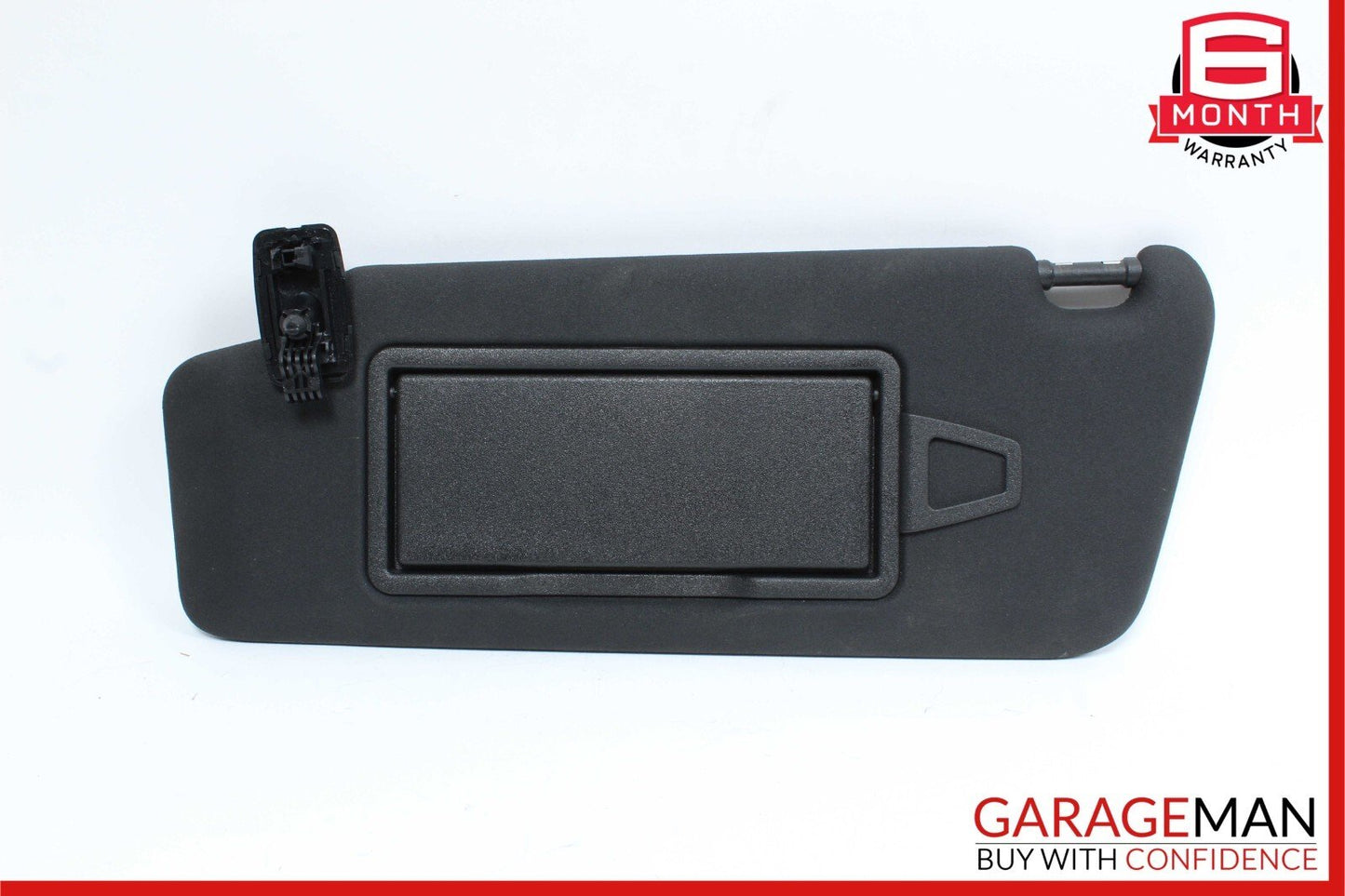 08-14 Mercedes W204 C250 Front Left Side Sun Visor Sunvisor Shade Black OEM