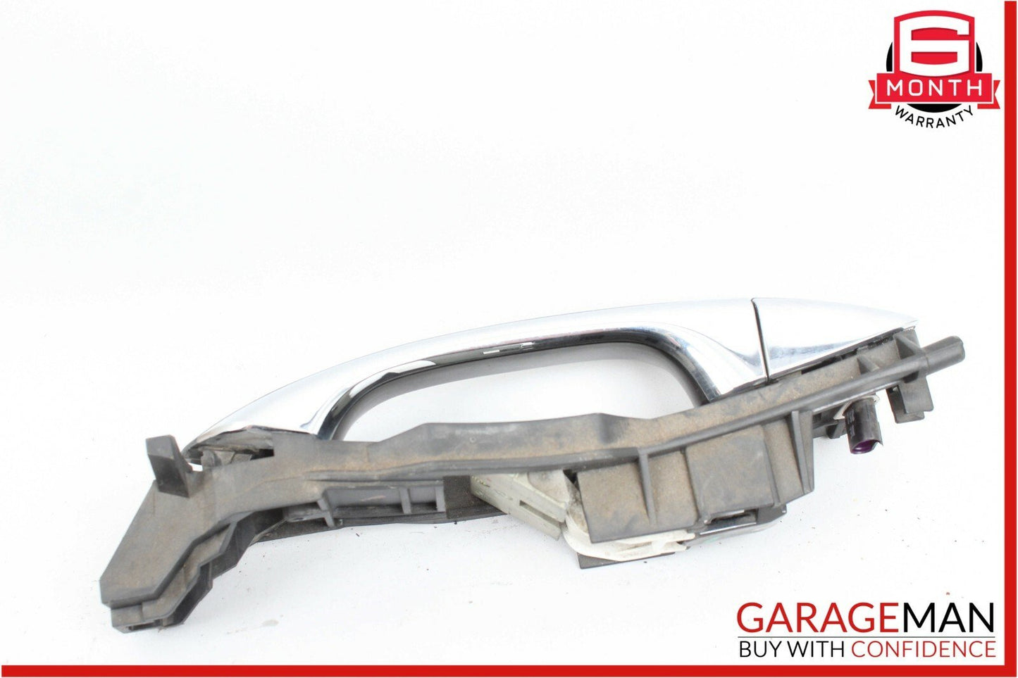 01-04 Mercedes W203 C240 Front Right Exterior Door Handle Black OEM