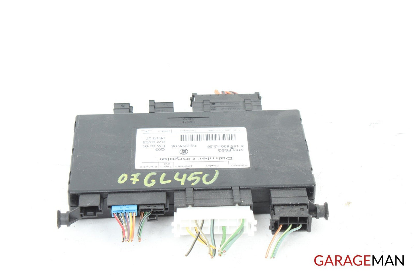 07-09 Mercedes X164 GL450 GL550 Third Row Seat Power Folding Control Module A124