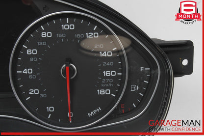 12-15 Audi A6 Speedometer Instrument Cluster Gauge 4G8920983L OEM