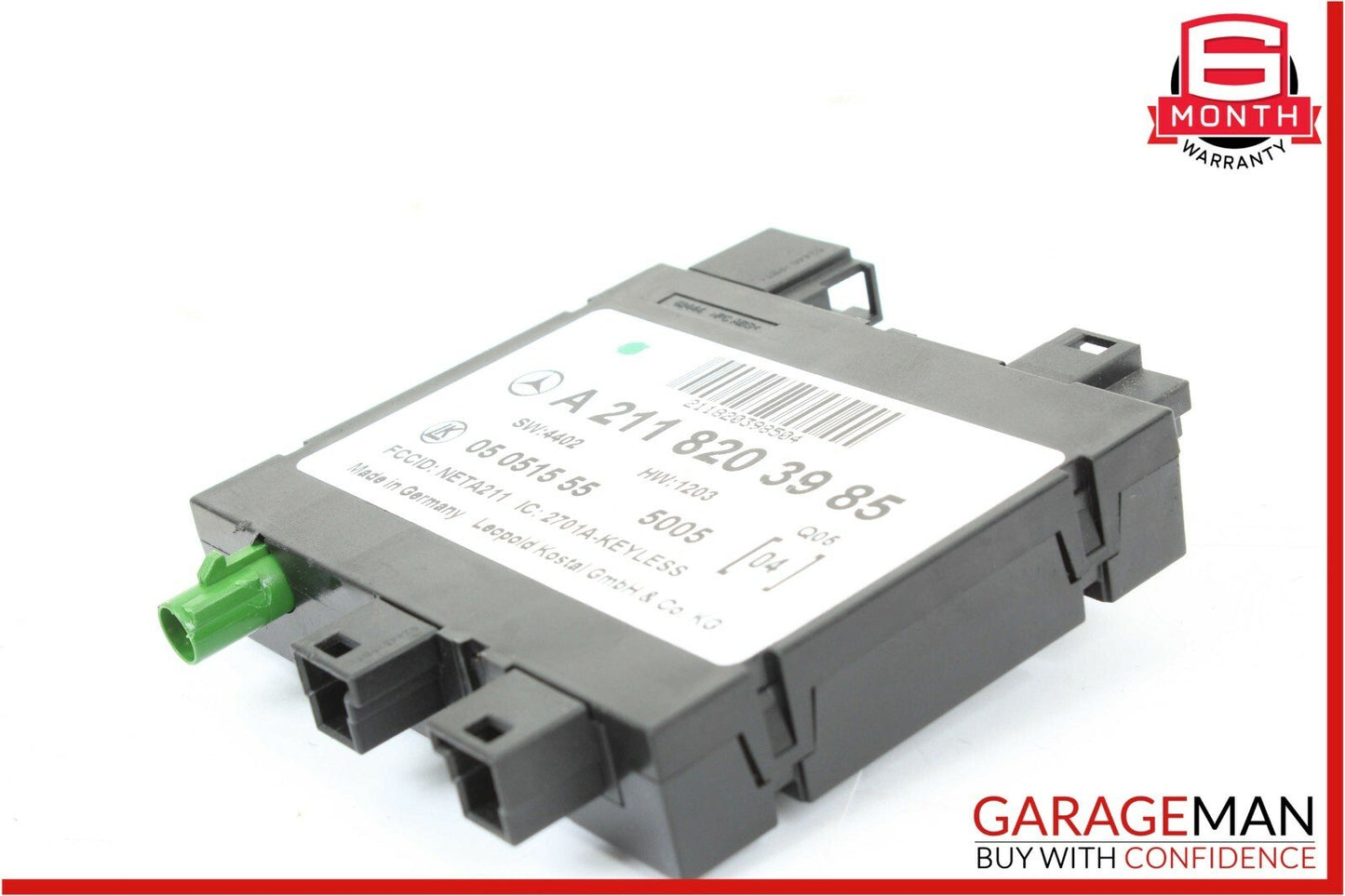 03-11 Mercedes W219 CLS500 E500 Keyless Go Entry Computer Control Module Unit
