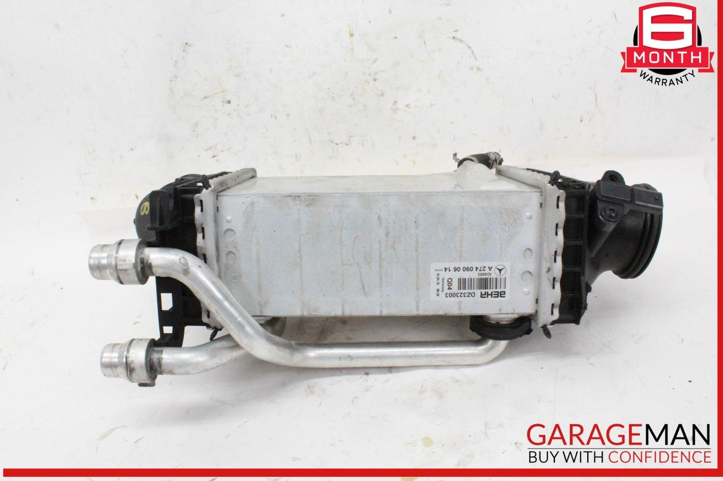 15-20 Mercedes W205 C300 GLC300 2.0L Engine Mounted Intercooler 2740900614 OEM