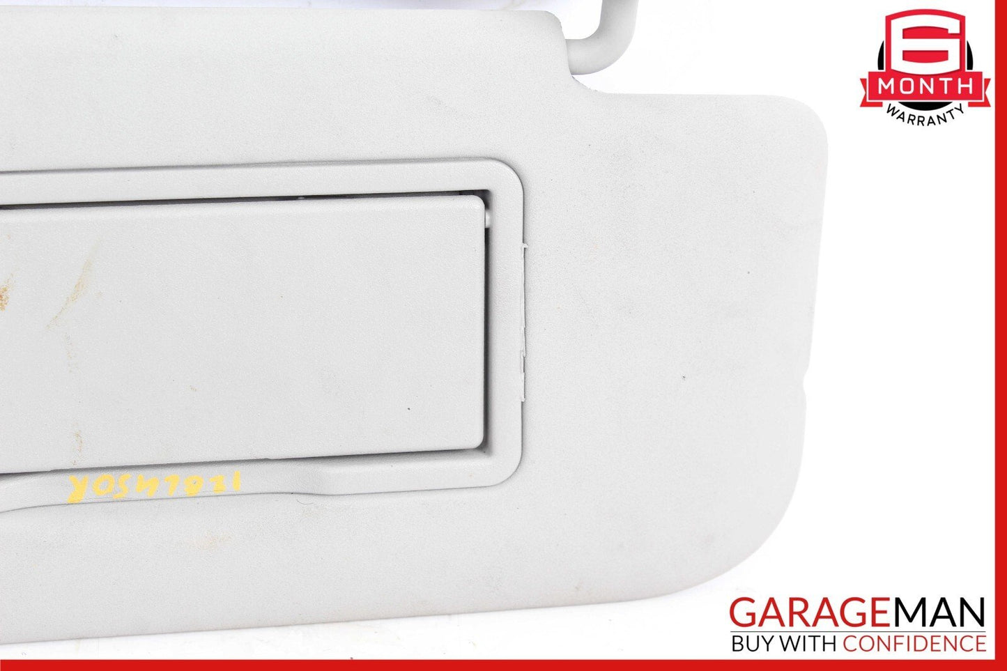 06-12 Mercedes X164 GL450 ML450 Front Right Side Sun Visor Sunvisor Cover Gray