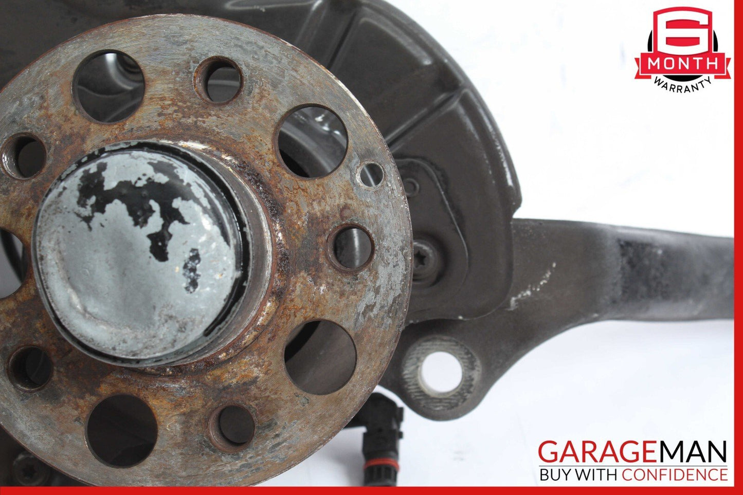 07-14 Mercedes W221 S550 S400 Front Left Wheel Carrier Spindle Knuckle Hub OEM