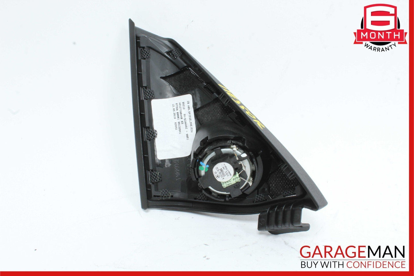 10-16 Mercedes W212 E350 4MATIC Front Right Door Panel Tweeter Speaker Cover OEM
