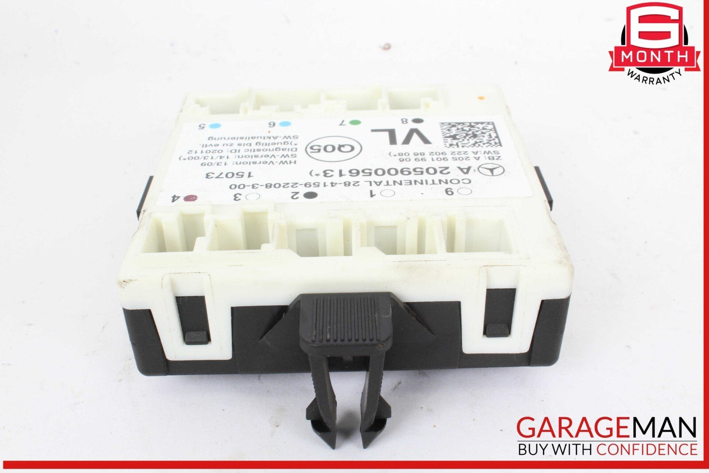 15-18 Mercedes W205 C300 C350e Front Left Side Door Control Module Unit OEM