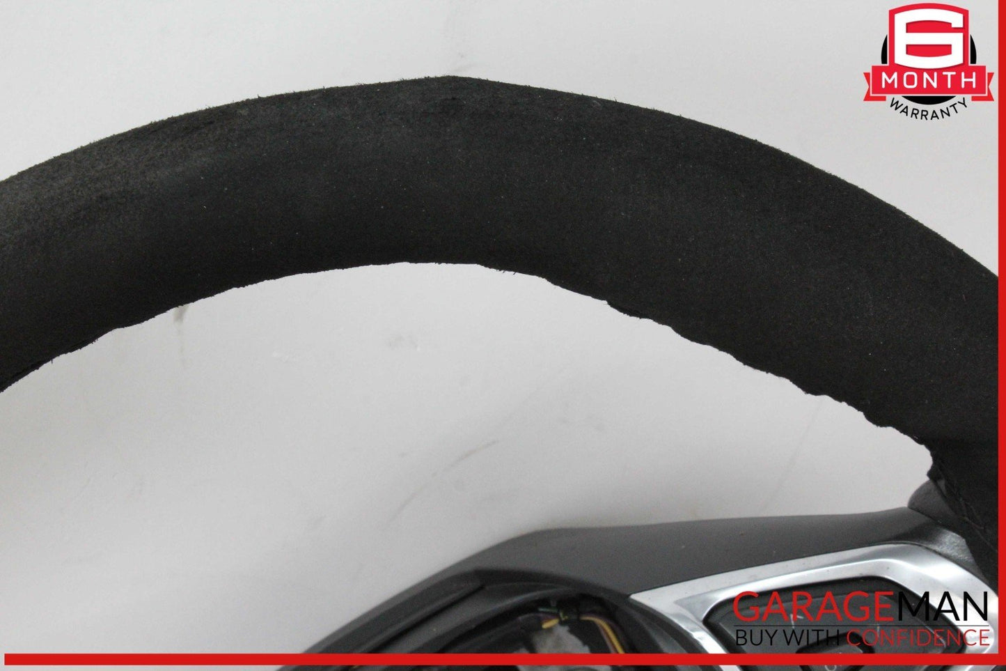 13-16 Ford Fusion Front Left Driver Side Multifunction Steering Wheel Black OEM