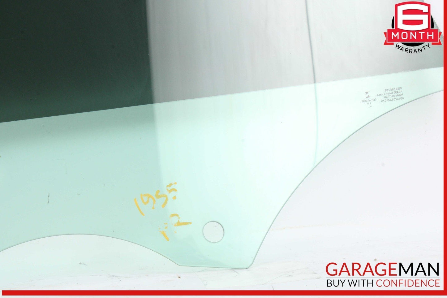 18-24 Audi S5 A5 Rear Right Passenger Side Door Window Glass 8W8845206 OEM