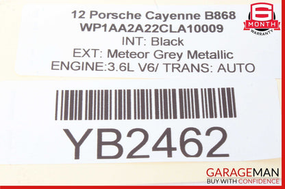 11-18 Porsche Cayenne S 958 Parking Buzzer Sensor Speaker 7PP035709A OEM
