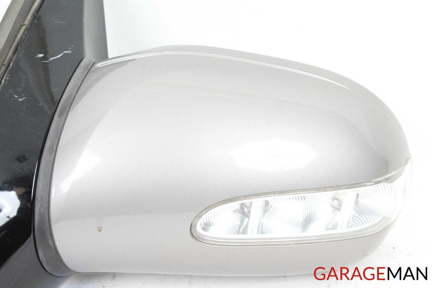 06-10 Mercedes W251 R350 Front Left Driver Side Mirror Door Rear View Silver OEM